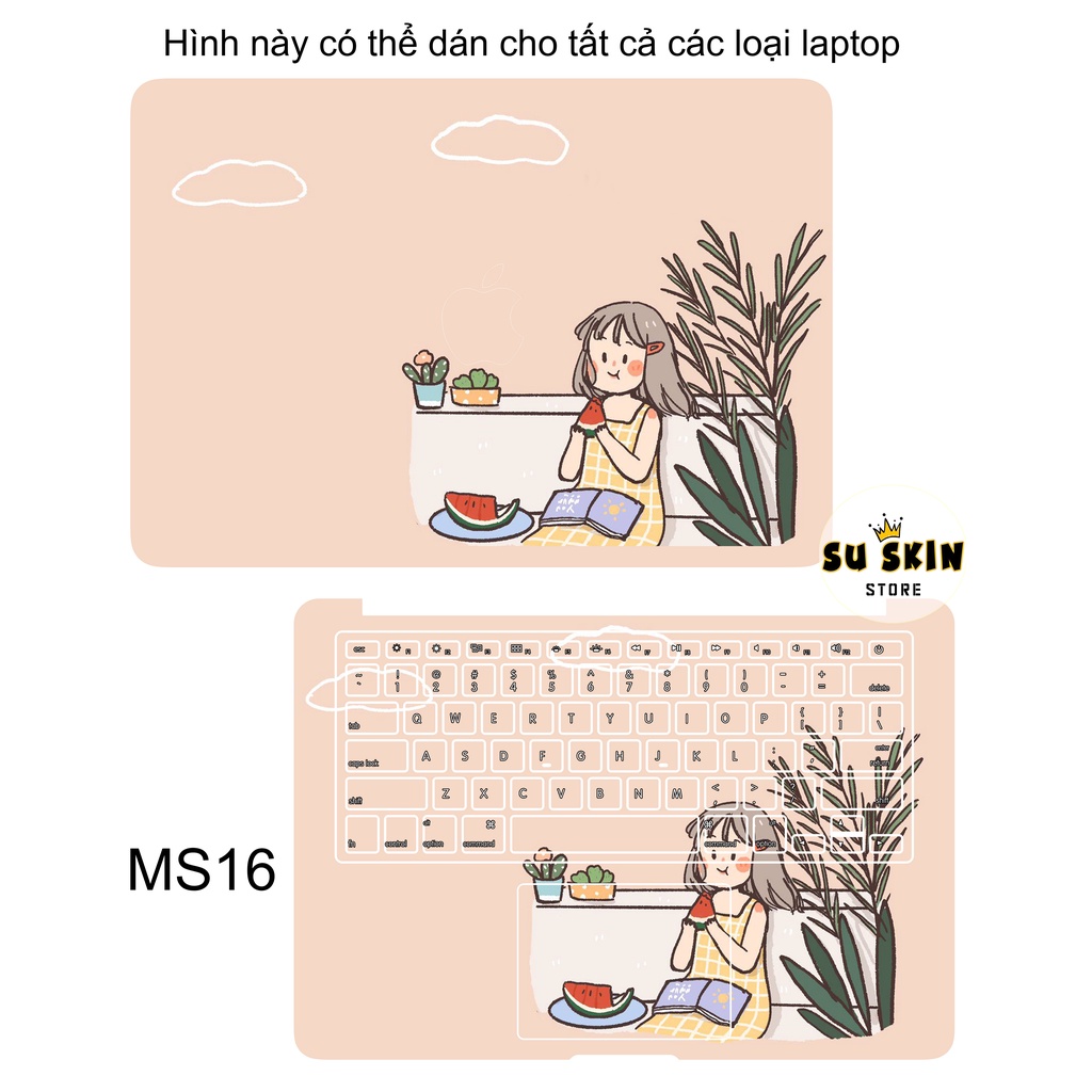 Skin Dán Laptop - Dán Máy Tính Tất Cả Các Dòng Máy :Dell, Hp, Acer, Asus, Macbook,.. Su Skin