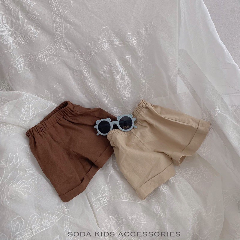 (Hàng thiết kế) Quần short đùi Linen