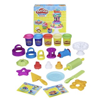 Bộ đồ chơi đất nặn tháp Cupcake Play Doh - A5144