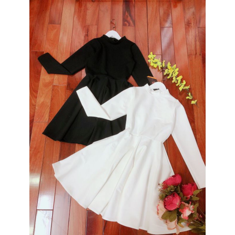 🍓 Váy umi hàn xoè tay dài kèm ảnh thật | BigBuy360 - bigbuy360.vn