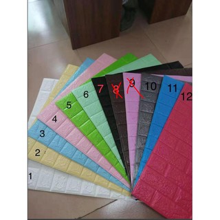 Xốp dán tường giả gạch 70x77 độ dày 4mm
