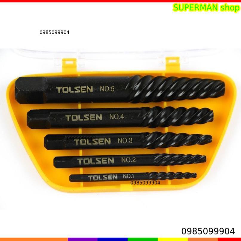 Bộ Mở Ốc Vít Gãy mũi lấy ốc gãy mũi taro chính hãng Total Ingco Licota Tolsen
