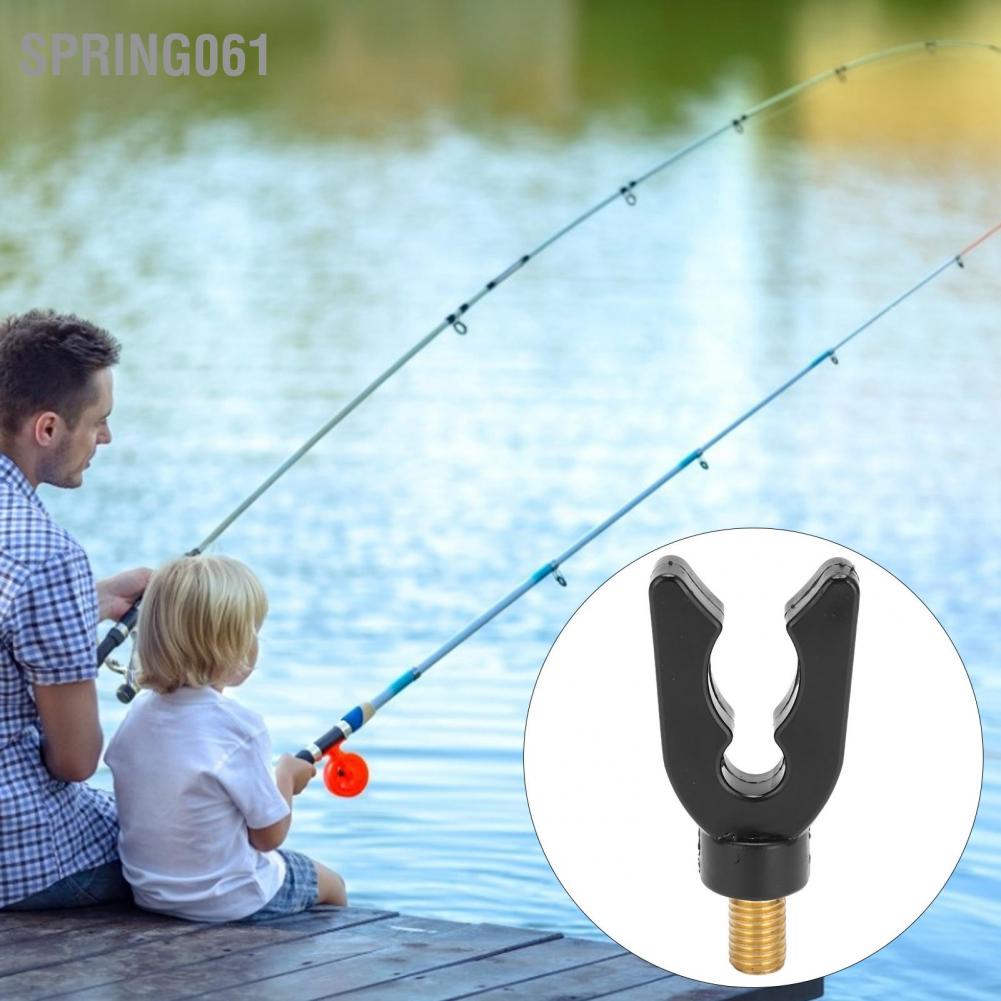 Spring061 U Fishing Rod Rests Flexibility Elasticity Antislip Durable Double Layer Plastic Fish Pole Holder Bracket