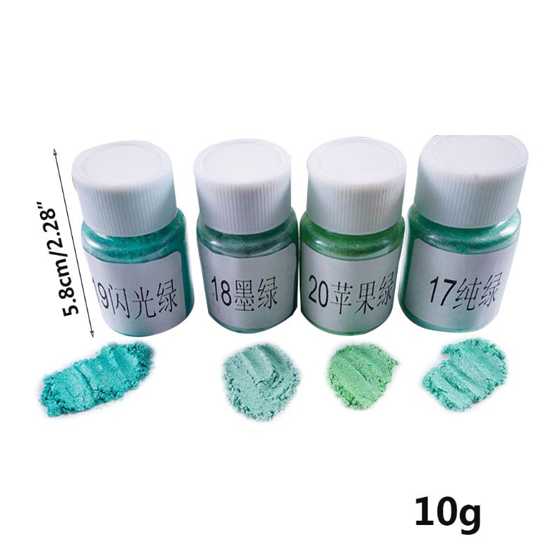 Set 4 Hộp Bột Kim Tuyến Lấp Lánh Dùng Để Trang Trí Móng Nghệ Thuật