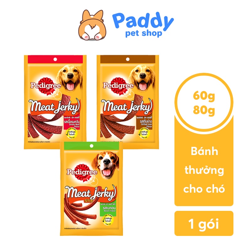 Snack Cho Chó Pedigree Meat Jerky