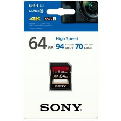 Thẻ nhớ Sony SDHC UHS-I 64Gb (94MB/s)