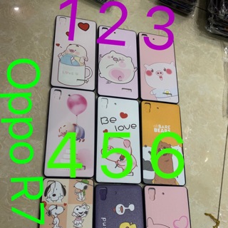 Ốp lưng Oppo R7 dẻo viềng in hình kute