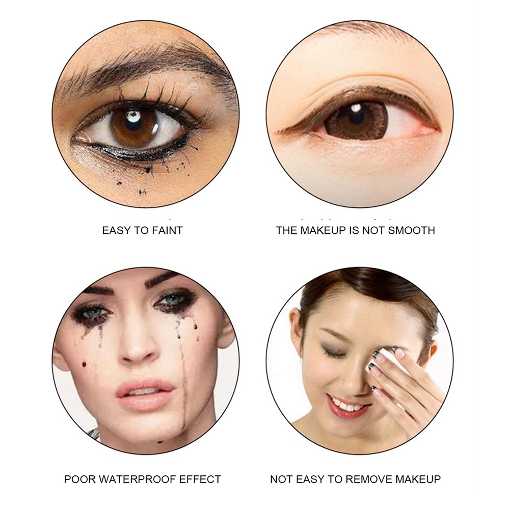 Bút Kẻ Mắt Màu Trắng Siêu Mịn Chống Thấm Nước Và Mồ Hôi Không Bị Nhòe Dành Cho Trang Điểm Nữ