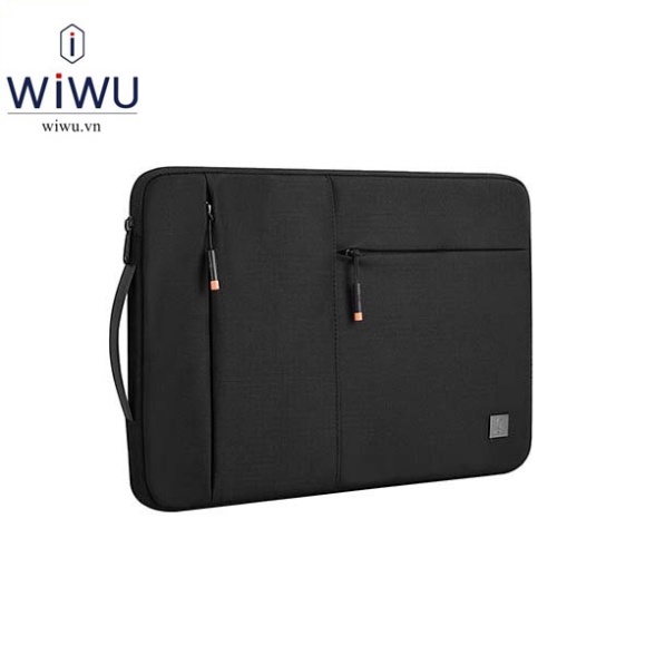 Túi chống sốc WIWU alpha Slim Sleeve xách tay, đựng balo, vali cho Laptop 13-16 inch hàng đẹp, chính hãng nhiều ngăn