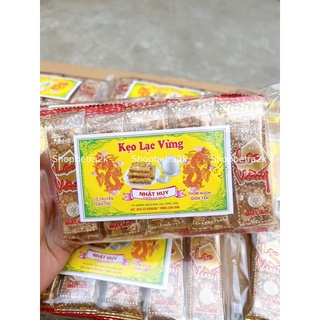 (Combo trà đá vỉa hè) Kẹo lạc vừng thơm ngon [gói 10chiếc]