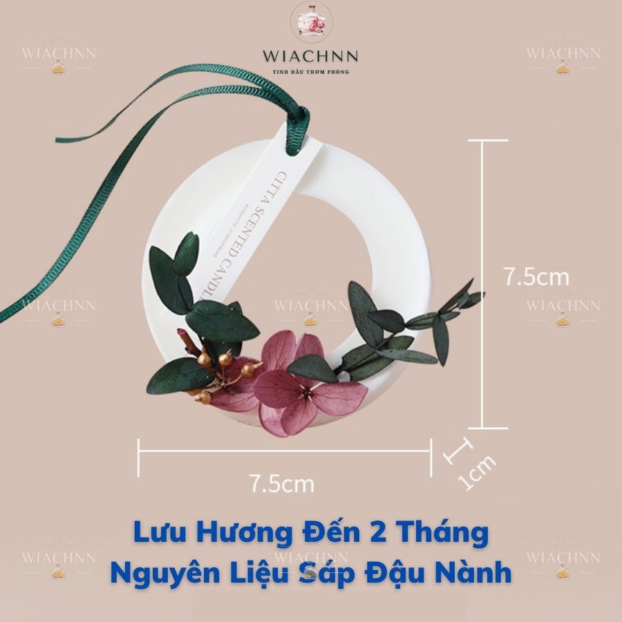 Sáp Thơm Hoa Khô Treo Tủ Quần Áo Khử Mùi Ẩm Mốc, Nước Hoa Khô Khử Mùi Không Khí Treo Phòng Bàn Làm Việc Làm Quà Tặng STR