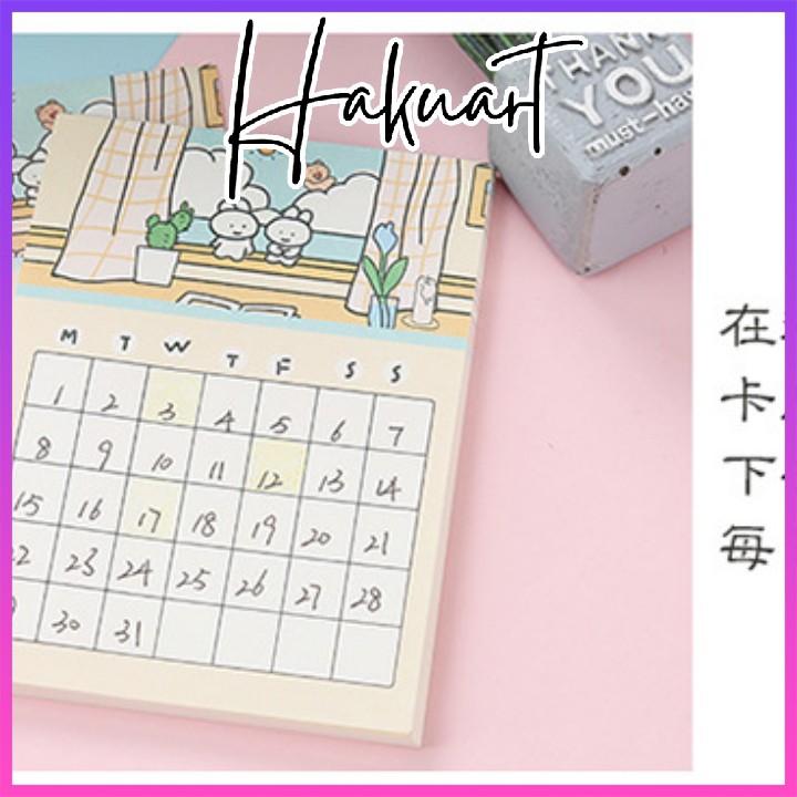 Giấy Note Nhiều Mẫu Hoạt Hình Dễ Thương - Họa Cụ Hakuart