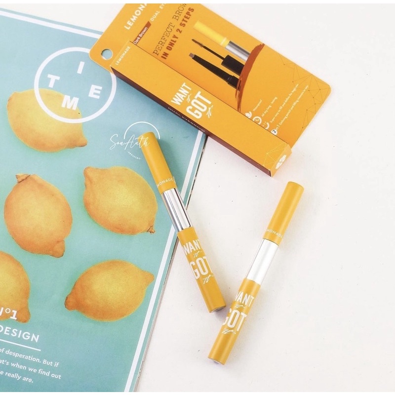 Chì kẻ mày Lemonade Dual Eyebrow