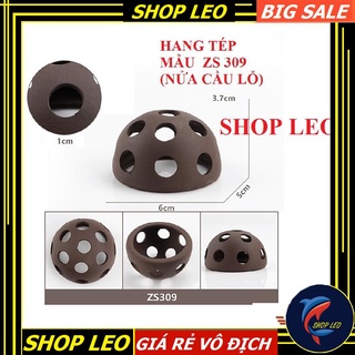 Hang tép nửa cầu lỗ - đồ chơi cho tép - hang thủy sinh