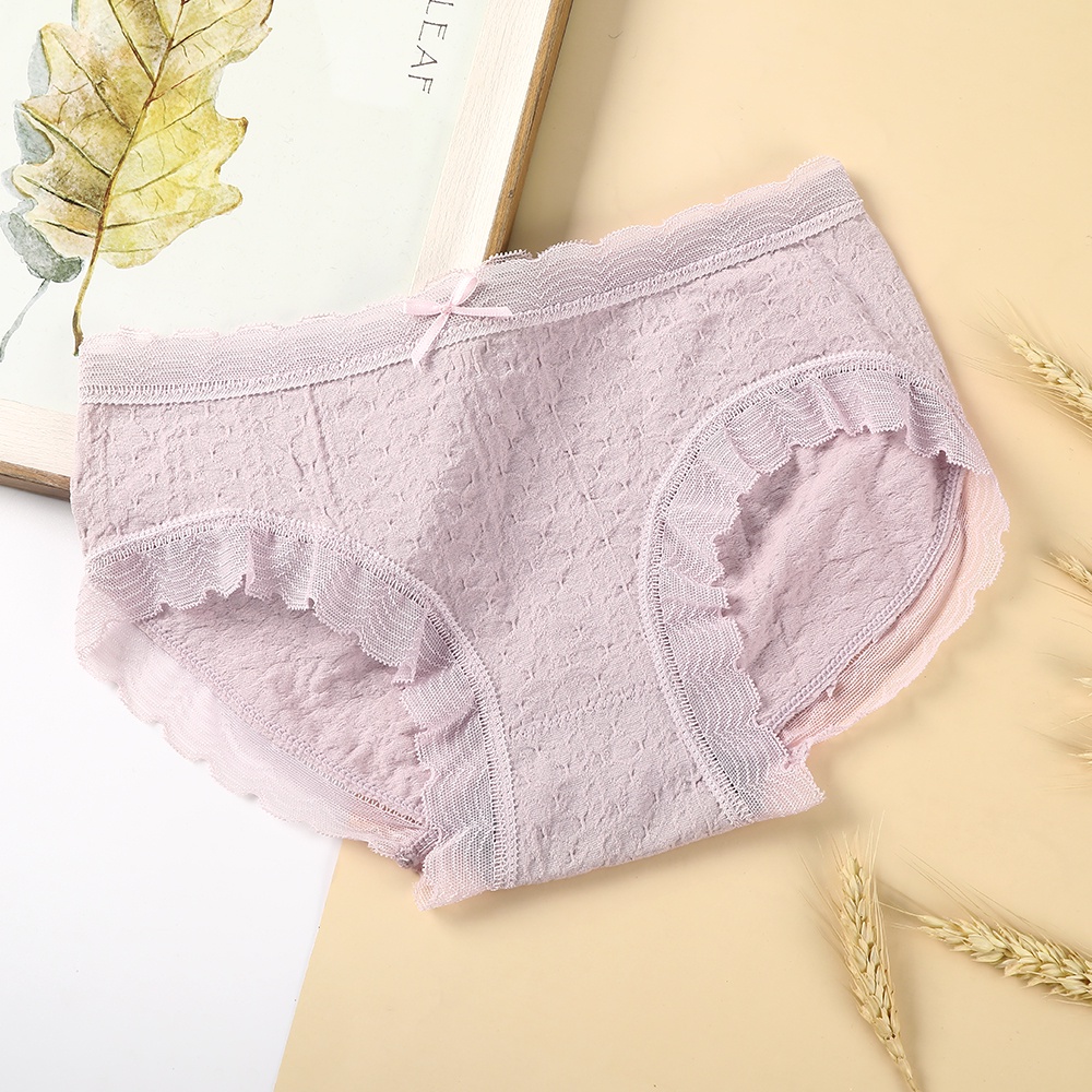 Quần lót AIJOLEN cotton đáy quần thoáng khí liền mạch phong cách mới cho nữ