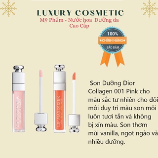 Son Dưỡng Môi Dior Collagen Addict Lip Maximizer 001 ,004