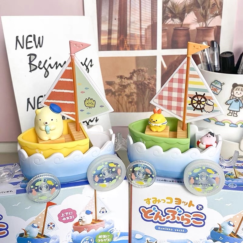 Bộ mô hình Sumikko đi chơi du thuyền trên thảo cầm viên