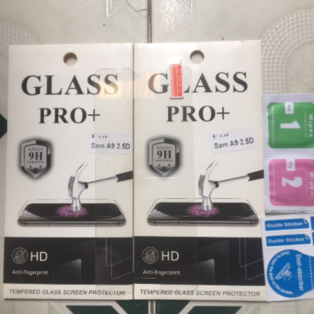 [XẢ HÀNG] KÍNH CƯỜNG LỰC CHO SAMSUNG GALAXY A9/ A9 PRO TRONG SUỐT