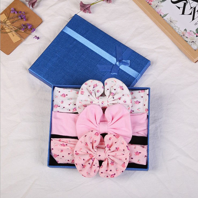 Set 3 Băng Đô Nơ Xinh Xắn Dành Cho Bé Gái