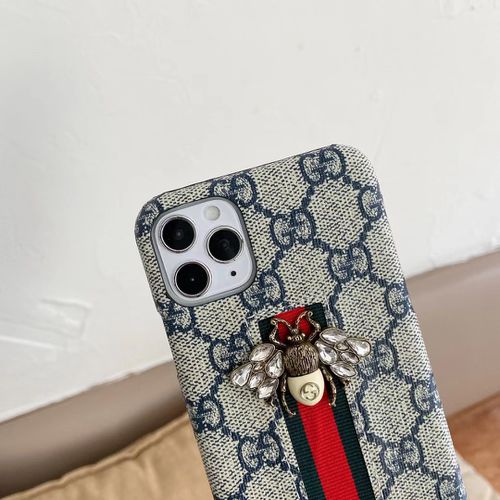 GUCCI Ốp Lưng In Hình Con Ong 3d Cổ Điển Cho Iphone 11 Pro Max 12 X Xs Xr 7 8 Plus Mini Se