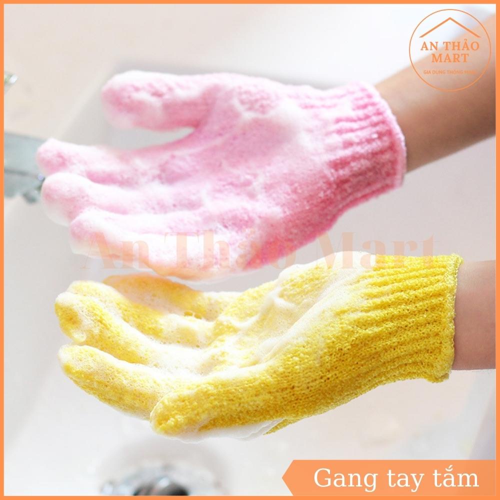 Gang Tay Tắm Tẩy Tế Bào Chết, Bông Tắm Đeo Tay Tiện Dụng