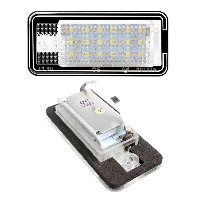 Đèn LED ChiếU SáNg BiểN Số Xe Cho A3 S3 A4 S4 A6 C6 A8 S8 Q7 - Bộ 2 CáI