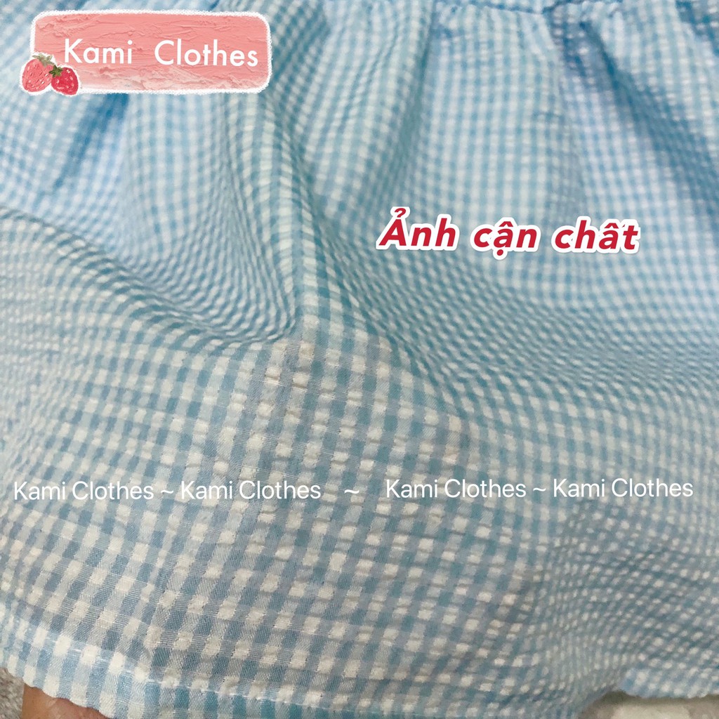 Bán sỉ - Set áo 2 dây buộc nơ vai babydoll và quần sooc trắng Hàn Quốc - KAMI Clothes | BigBuy360 - bigbuy360.vn