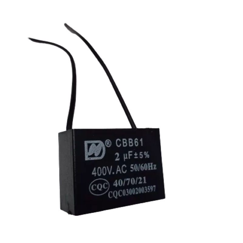 Tụ 2mf-2,5uf dùng cho quạt điện cơ thống nhất vinawind