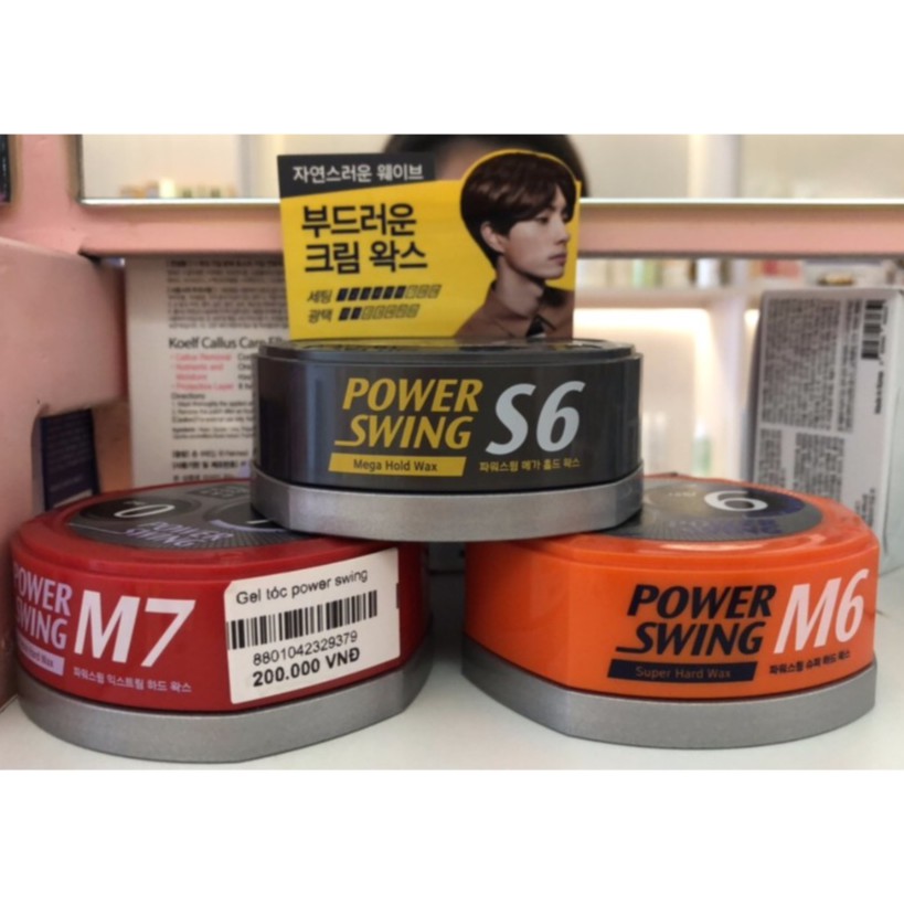 Sáp vuốt tóc Power Swing Max Hard Wax Hàn Quốc