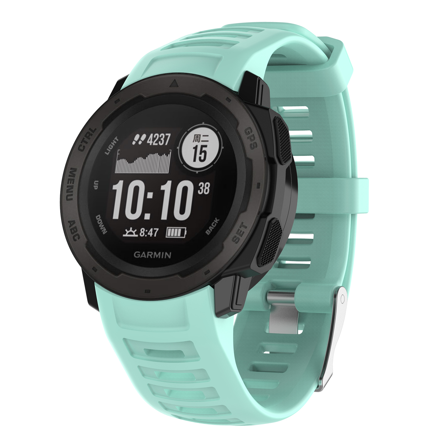 Dây Đeo Silicon Chống Nước Cho Đồng Hồ Garmin Instinct