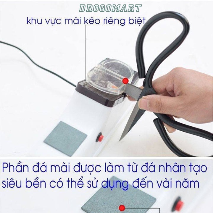 Máy Mài Dao Điện Tự Động Mẫu Mới Nhất 2022, Máy Mài Kéo Đa Năng
