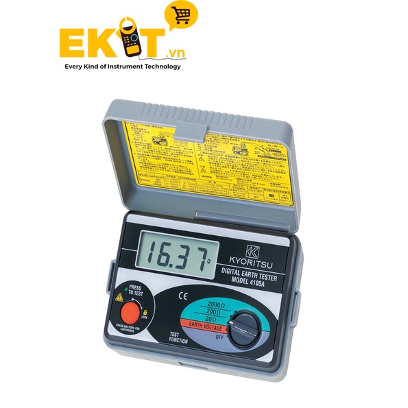 Máy đo điện trở đất KYORITSU 4105A