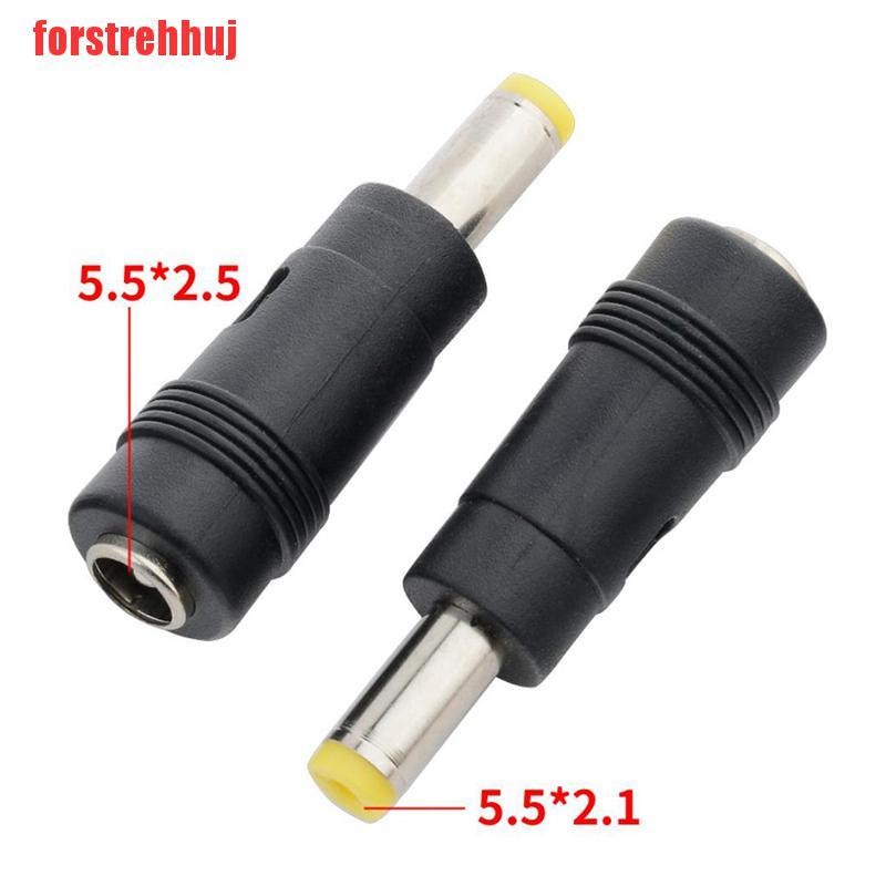2 Đầu Nối Nguồn Dc 5.5x2.5mm Sang 5.5x2.1mm Cho Laptop | BigBuy360 - bigbuy360.vn