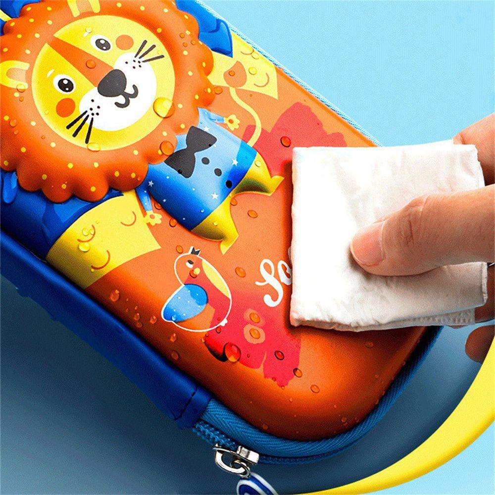 Túi Đựng Bút 3D Bằng EVA Họa Tiết Động Vật Dễ Thương Cho Bé Ốp