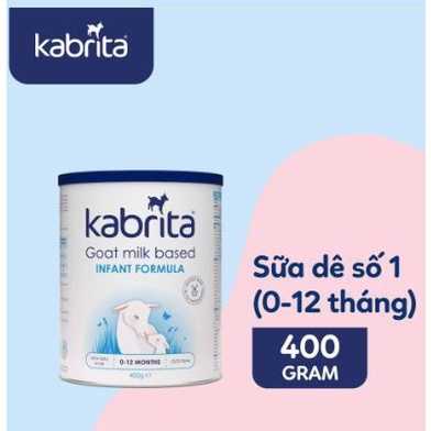 Sữa dê Kabrita Nhập khẩu Hà Lan Chính Hãng Số 1 2 3 loại Lon 400g, 800g