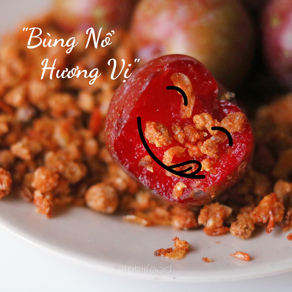 400GR Muối tôm Như Ý chính hãng NHII FOOD thực phẩm sạch nhà làm