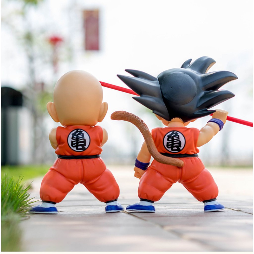 Mô hình Goku kid, Krilin kid lúc nhỏ cao 20cm - Dragon ball