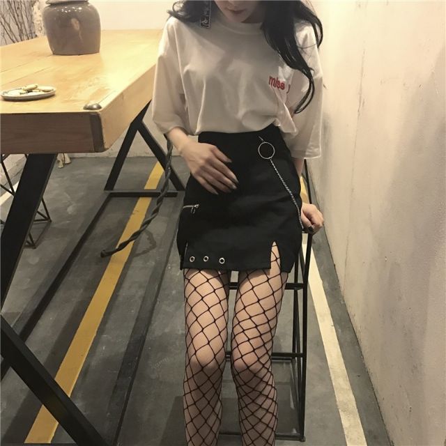 set chân váy ulzzang chain chocker belt chain0 | BigBuy360 - bigbuy360.vn