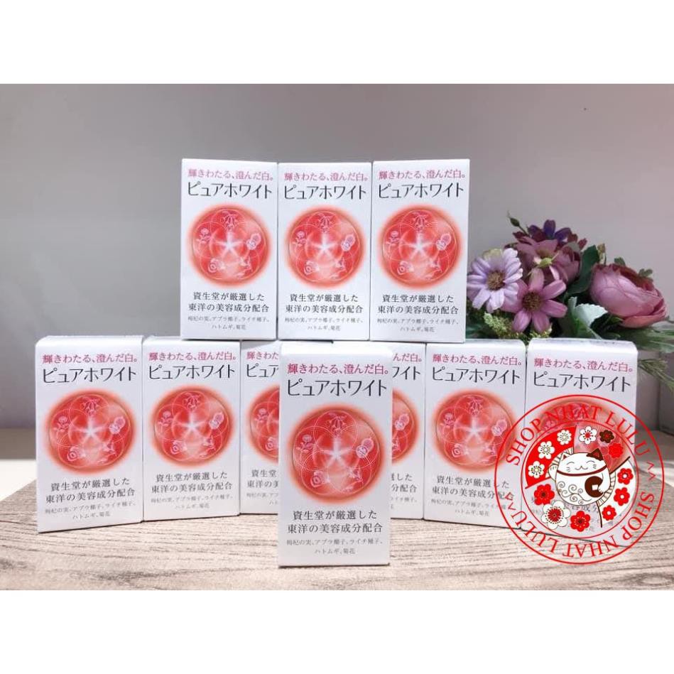 [Mã 77FMCGSALE giảm 8% đơn 500K] [auth]Pure White shiseido dạng viên 240 Viên Uống sáng Da Mờ nám Nhật Bản | BigBuy360 - bigbuy360.vn