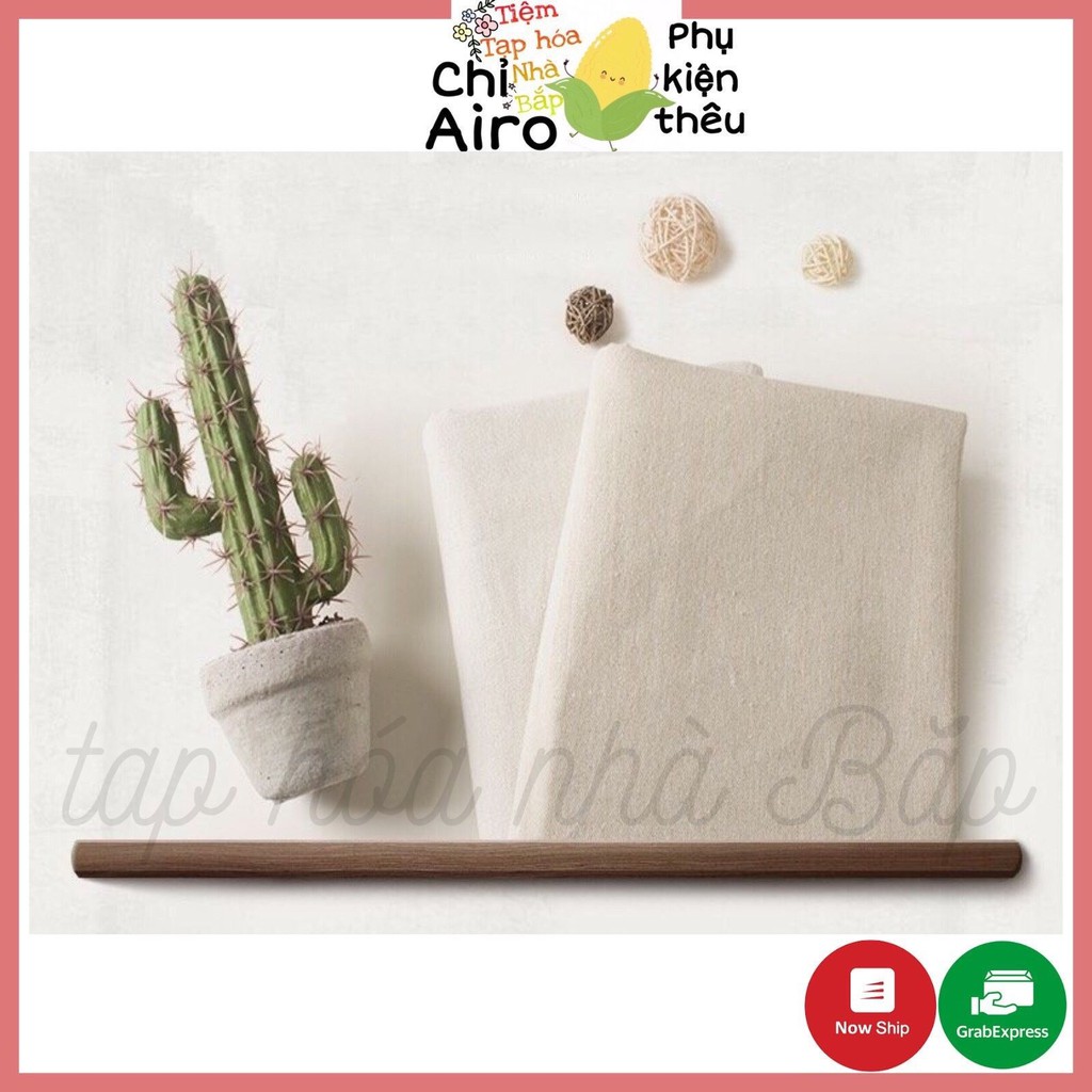 Vải Thô Mộc Khổ 50x70 và 70X100