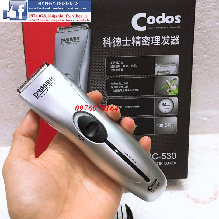 Tông Đơ Cắt Tóc Codos CHC 530