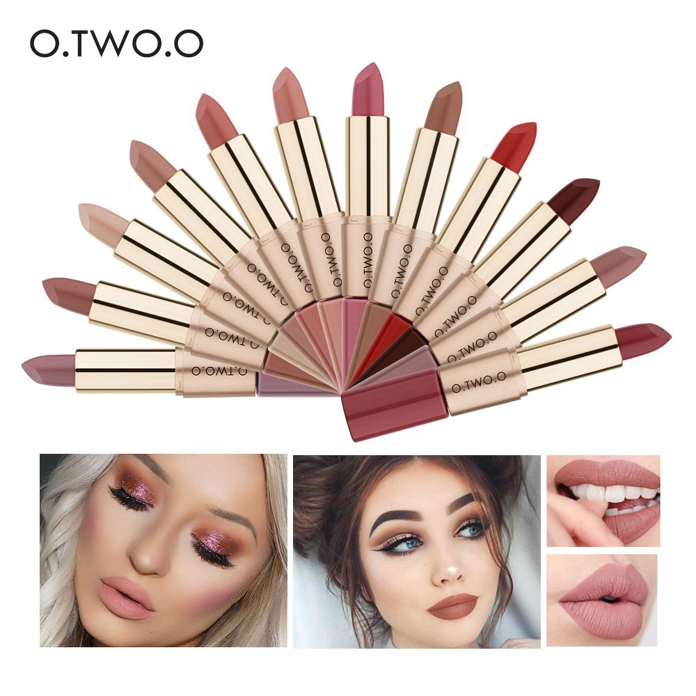 (hàng Mới Về) Son Kem Lì O.two.o N9107 Thiết Kế 2 Trong 1 Tiện Dụng | BigBuy360 - bigbuy360.vn