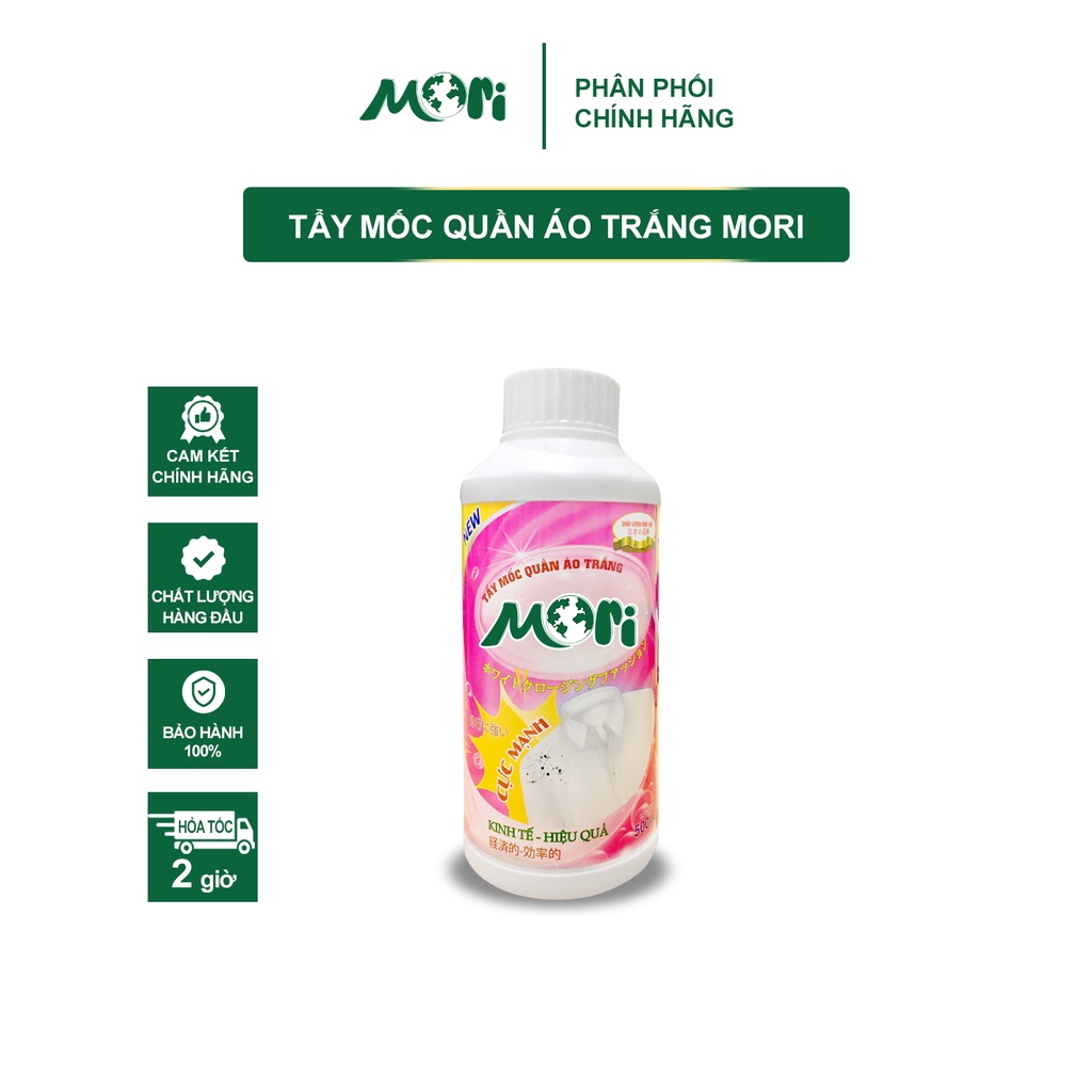 Set tẩy mốc quần áo_Siêu sạch siêu sáng bóng cho mọi đồ vải