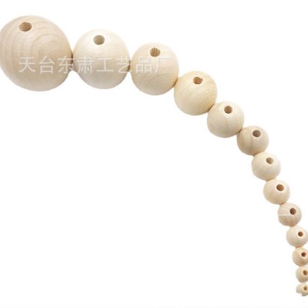 Hạt gỗ tròn, hạt gỗ mộc, hạt gỗ xâu vòng