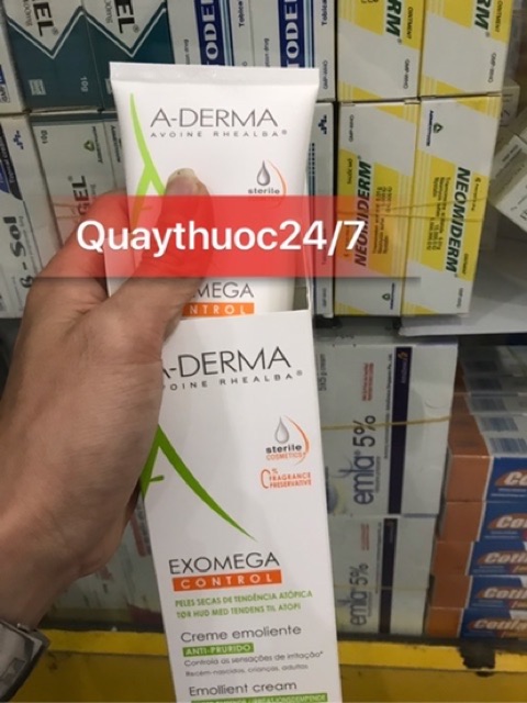 ✅KEM DƯỠNG ẨM ADERMA EXOMEGA CONTROL