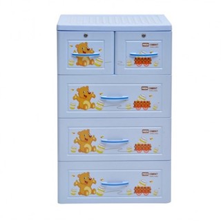 Tủ nhựa đựng quần áo hàng đẹp, tủ ngăn kéo nhựa Panda 3 tầng, 4 tầng, 5 tầng ( HSL )