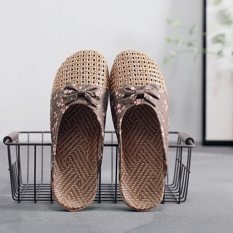 Dép Cói Đi Biển Chống Trượt Chân Tiện Dụng Thời Trang Hè Cho Nam Và Nữ Size 35-45