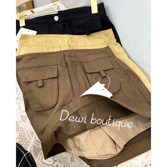 Chân váy túi hộp kaki cạp cao form rộng đẹp phong cách 𝘜𝘭l𝘻𝘻𝘢𝘯𝘨 Hàn quốc
