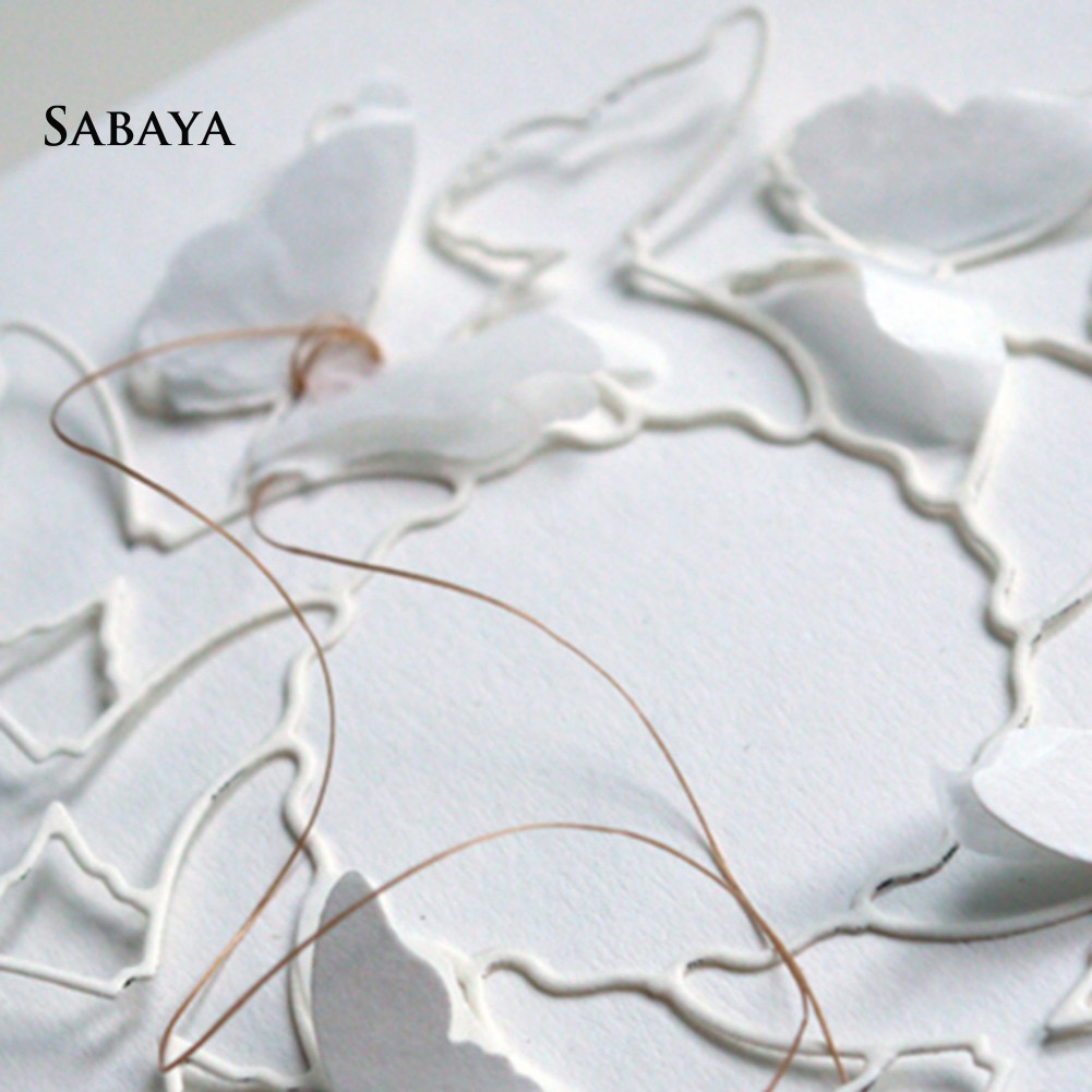 Khuôn Cắt Giấy Làm Từ Kim Loại Hình Bướm Trang Trí Scrapbook