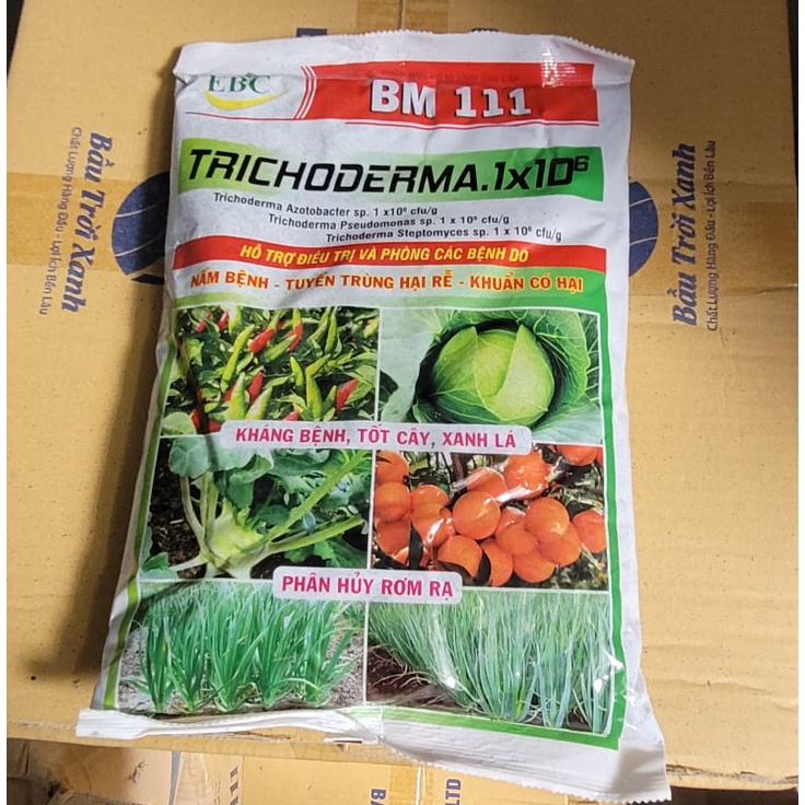 XẢ HÀNG gói Trichoderma 1kg nấm đối kháng( lô mới toanh lỗ đóng gói không ảnh hưởng chất lượng sản phẩm)